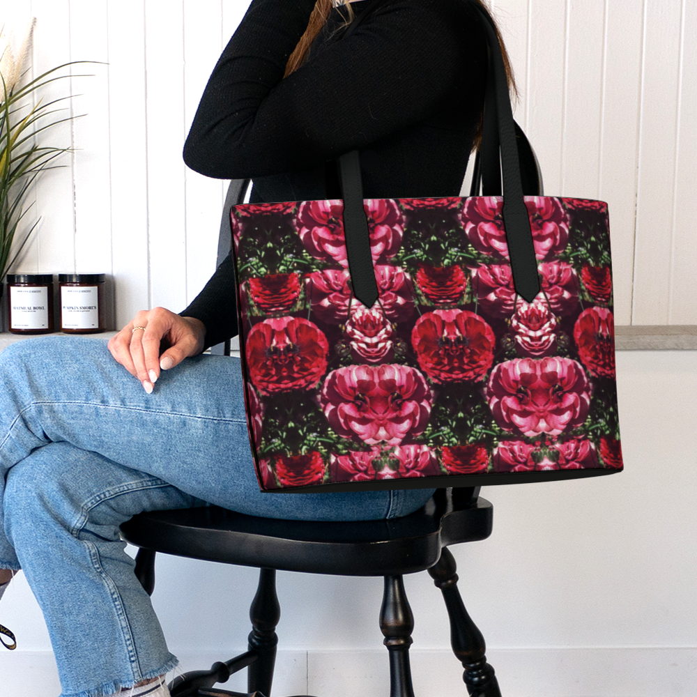 Floralis No. 25 Vegan Leather Tote