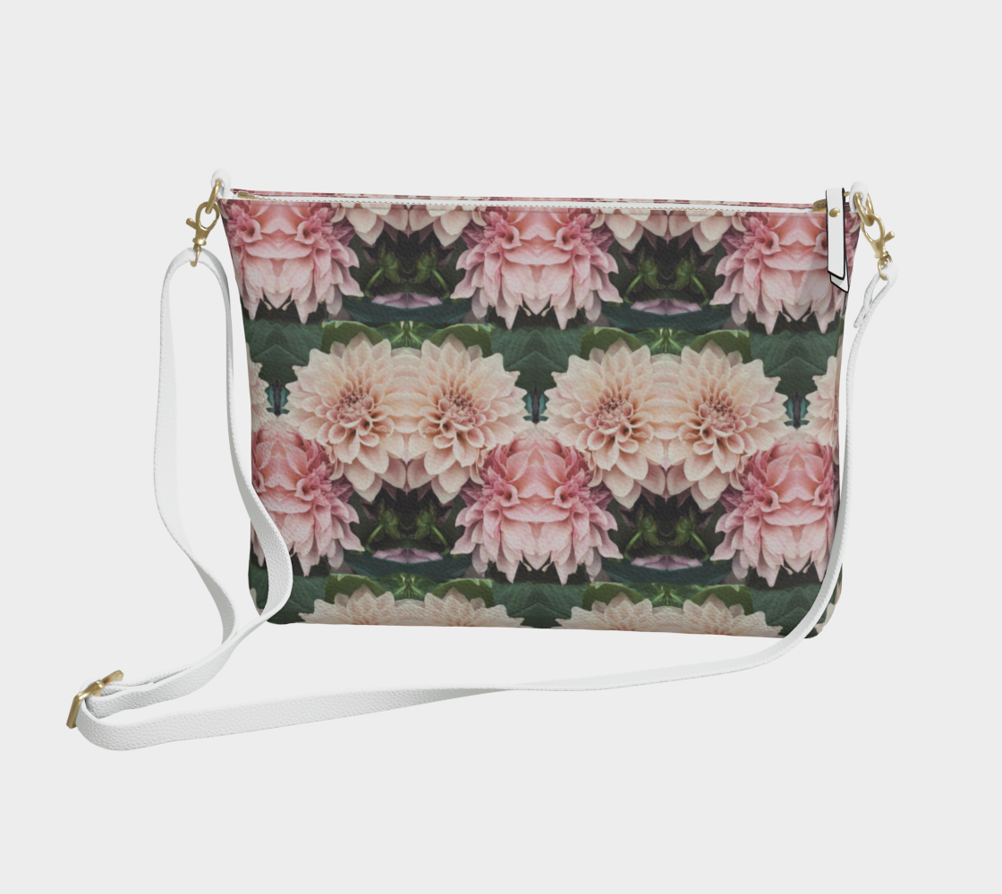 Floralis No. 26 Vegan Leather Crossbody Purse