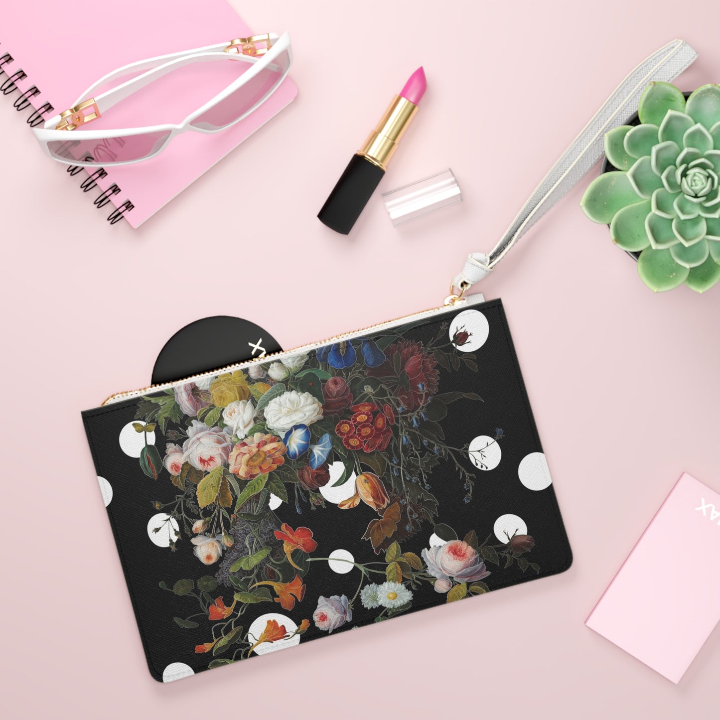 Dutch Redux No. 1 Pop Vegan Leather Wristlet