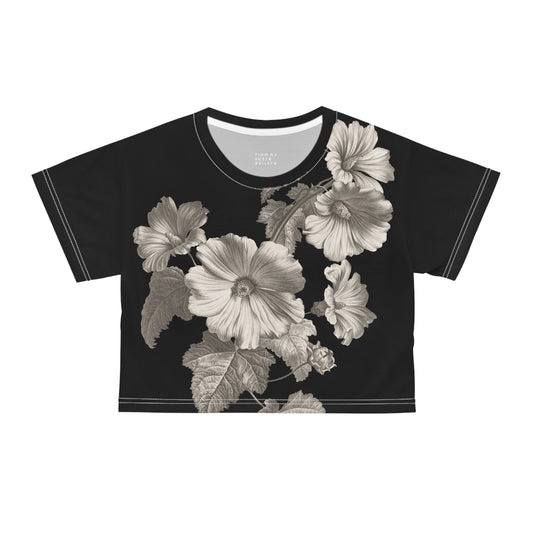 Noir Botanica No. 1 Lightweight Crop Tee