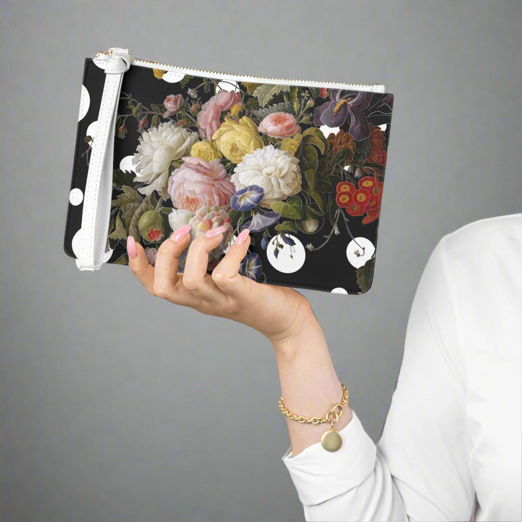 Dutch Redux No. 2 Pop Vegan Leather Wristlet