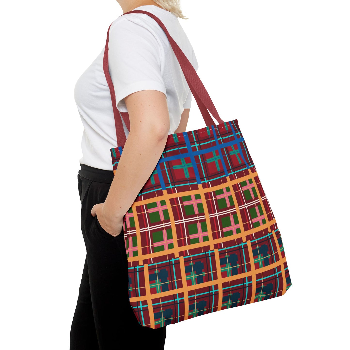 Multi Plaid No. 1 Everyday Tote