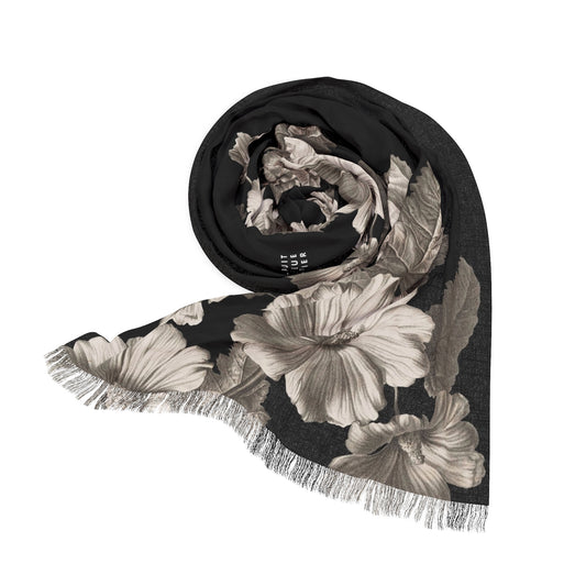 Noir Botanica No. 1 Lightweight Shawl