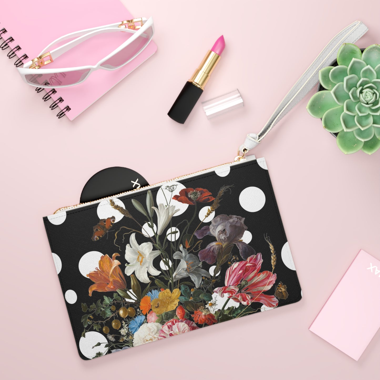 Dutch Redux No. 3 Pop Vegan Leather Wristlet