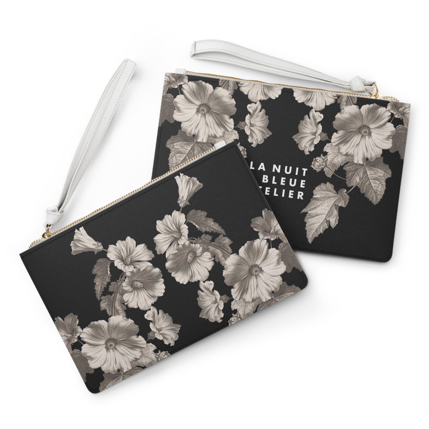 Noir Botanica No. 1.2 Vegan Leather Wristlet