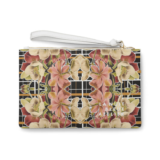 Botanica Plaid No. 1 Vegan Leather Wristlet