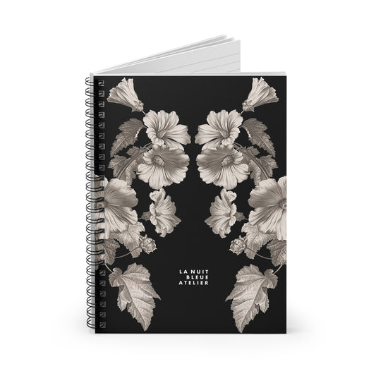 Noir Botanica No. 1.2 Spiral Notebook