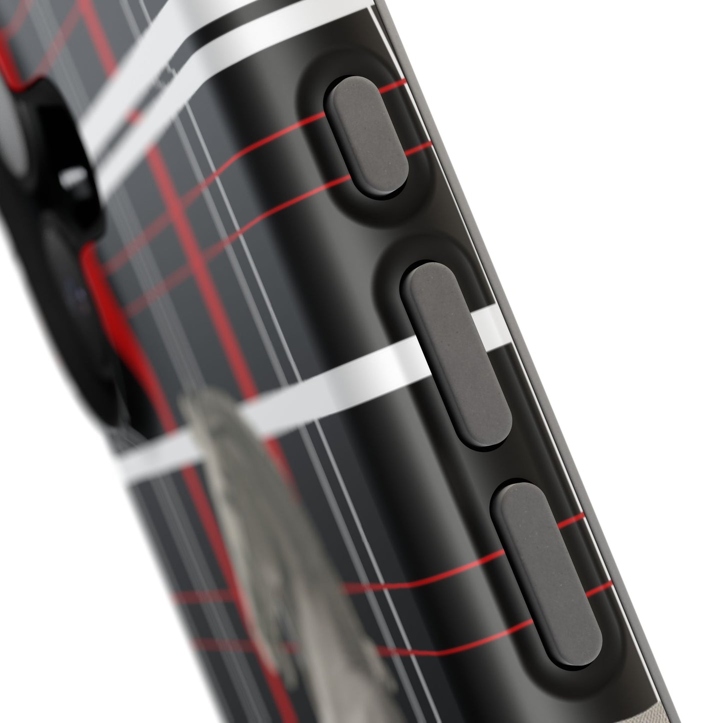 Plaid Horse Impact-Resistant Phone Case
