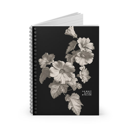 Noir Botanica No. 1 Spiral Notebook