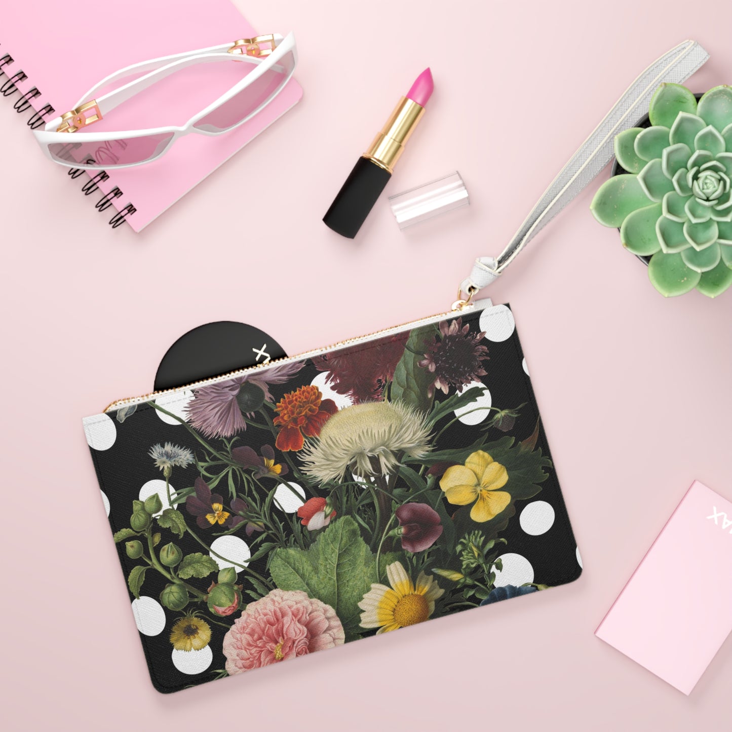 Botanica Pop Vegan Leather Wristlet
