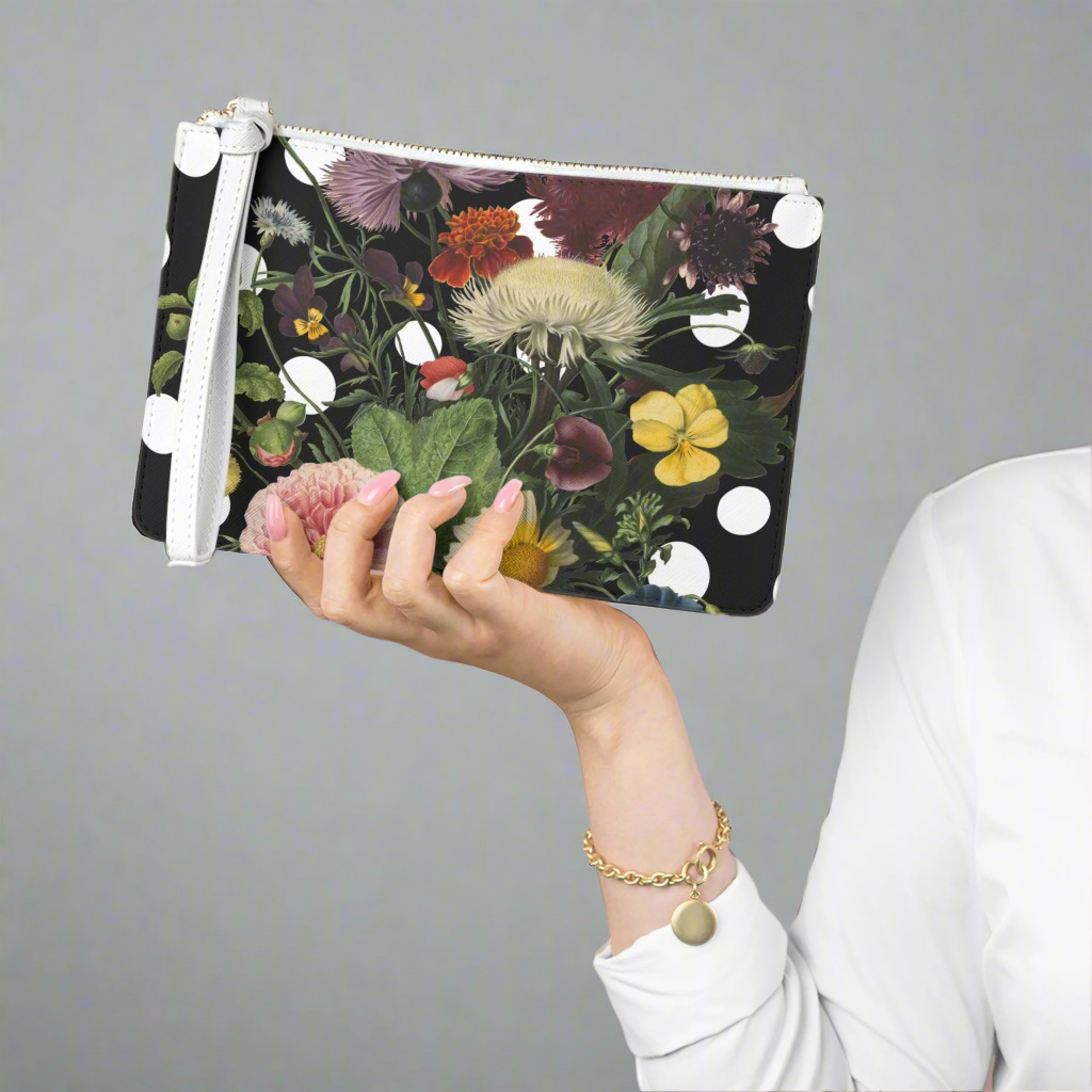 Botanica Pop Vegan Leather Wristlet