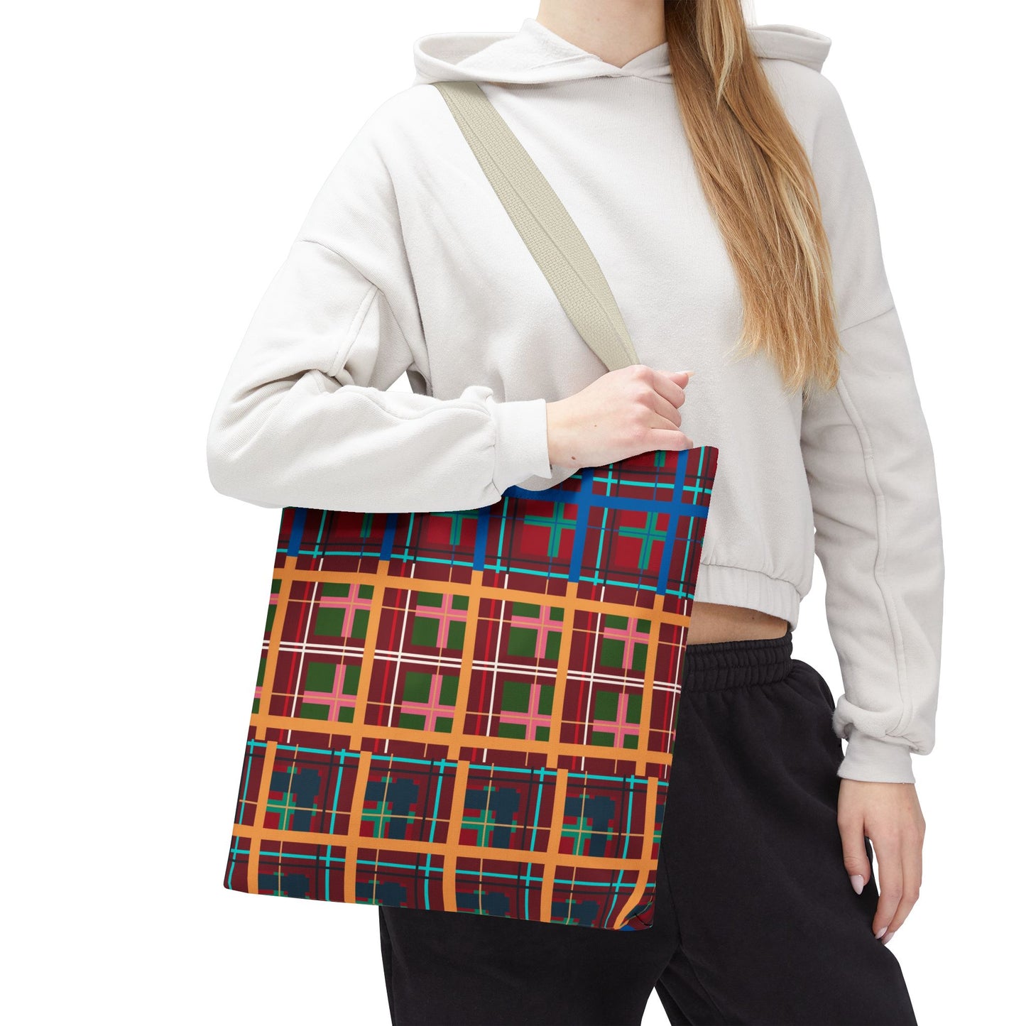 Multi Plaid No. 1 Everyday Tote