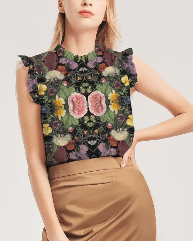 Botanica No. 1 Women's Ruffle Sleeve Top