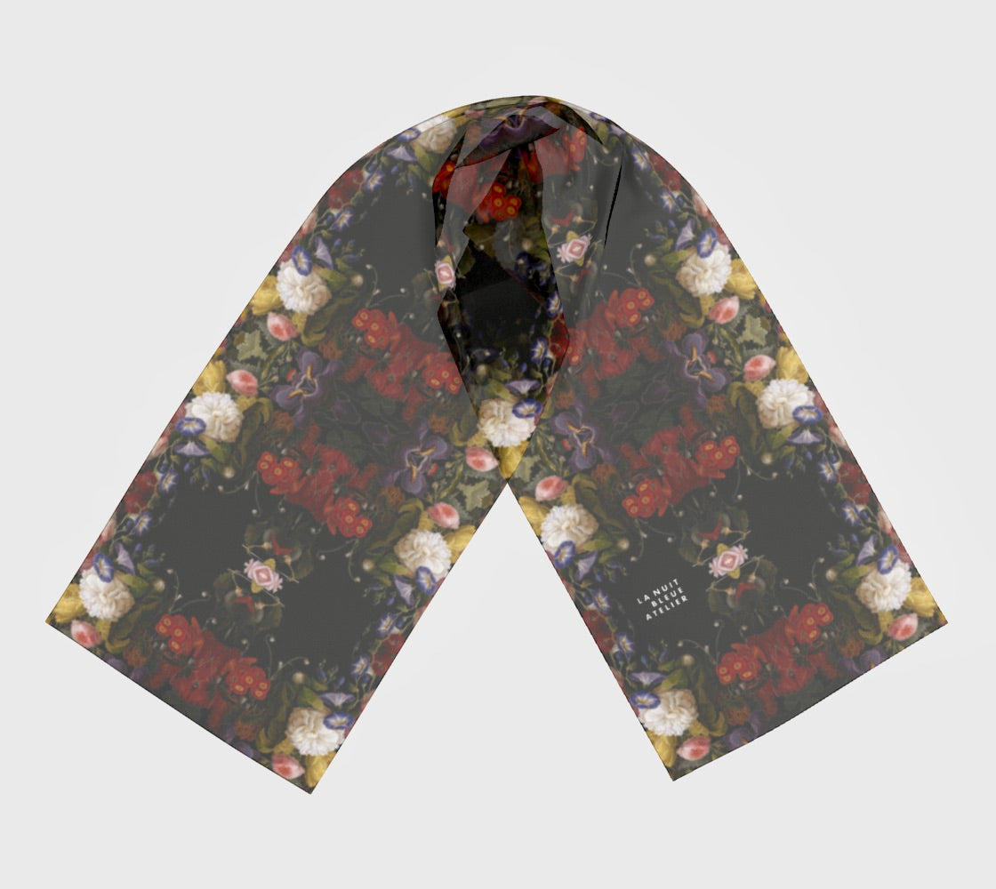 Dutch Redux No. 2 Chiffon Long Scarf