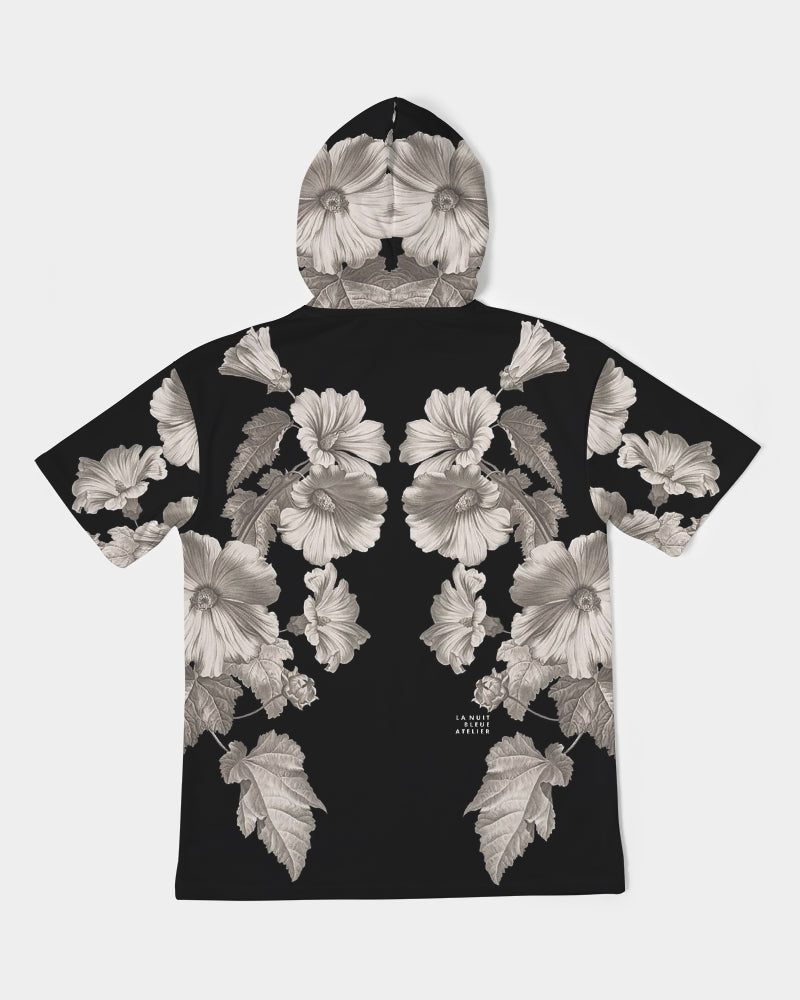 Noir Botanica No. 1.2 Men's Premium Heavyweight Short Sleeve Hoodie