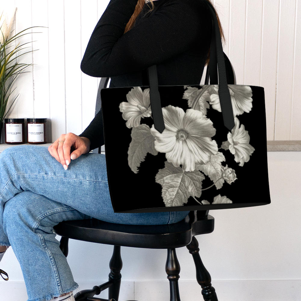Noir Botanica No. 1 Vegan Leather Tote