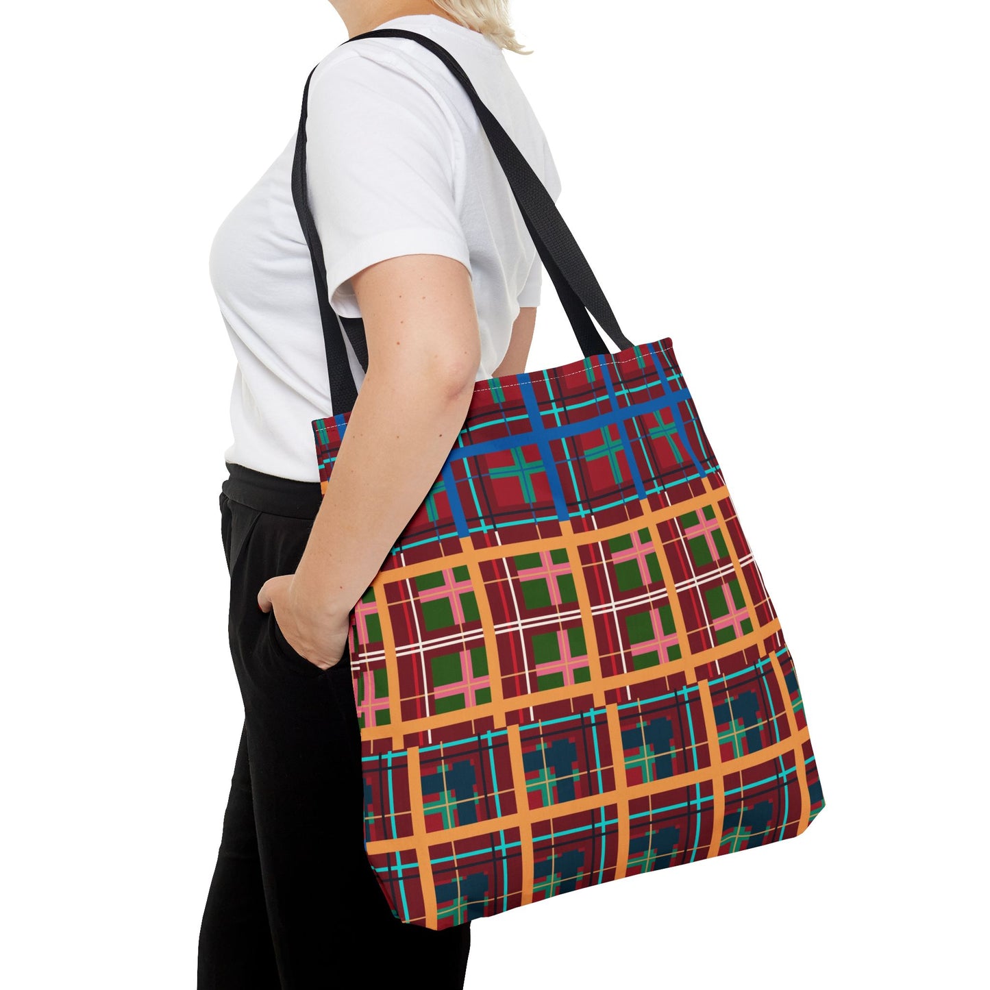 Multi Plaid No. 1 Everyday Tote