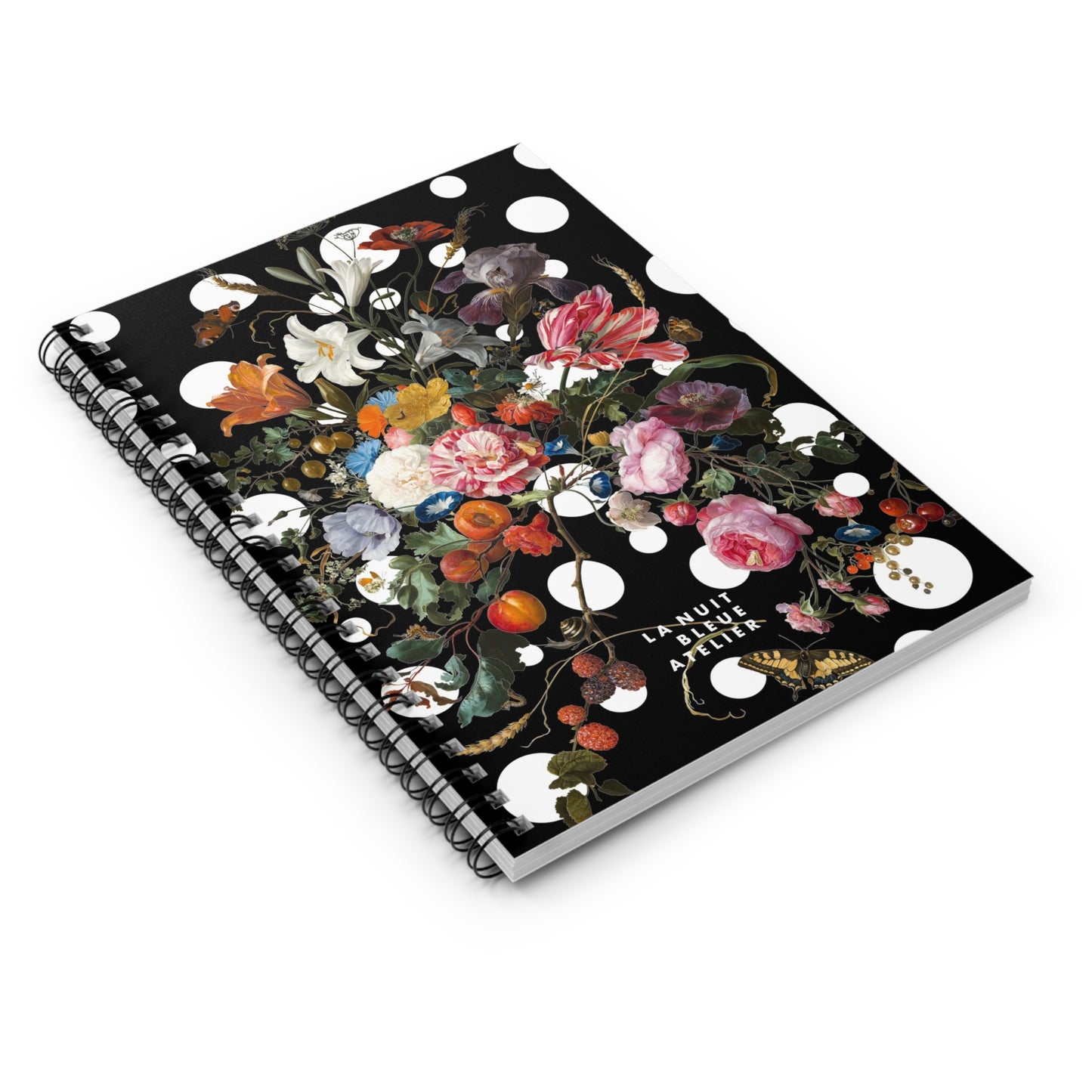 Dutch Redux No. 3 Pop Spiral Notebook