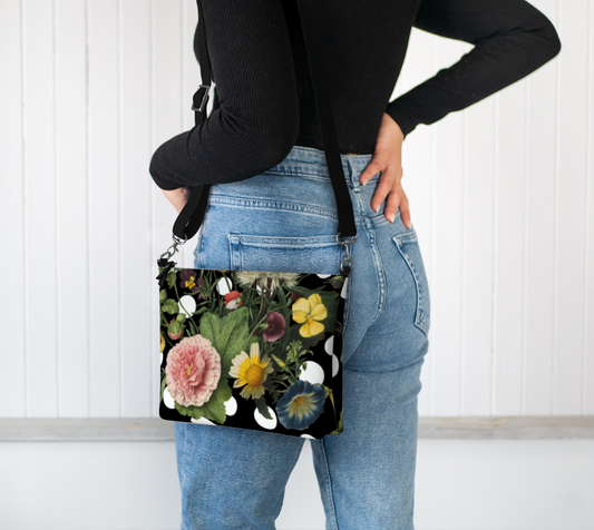 Botanica Pop Vegan Leather Crossbody Purse