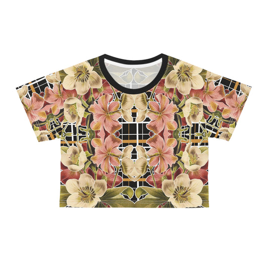 Botanica Plaid No. 1 Lightweight Crop Tee