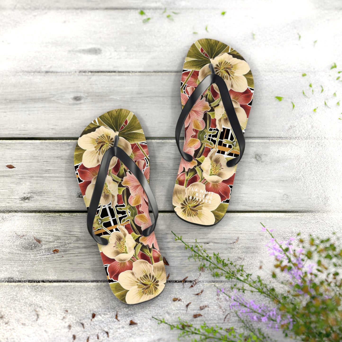 Botanica Plaid No. 1 Flip Flops