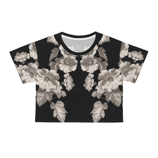 Noir Botanica No. 1.2 Lightweight Crop Tee