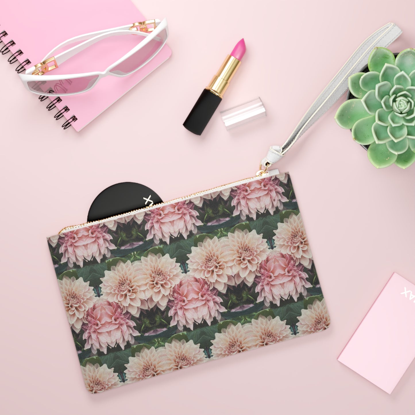 Floralis No. 26 Vegan Leather Wristlet