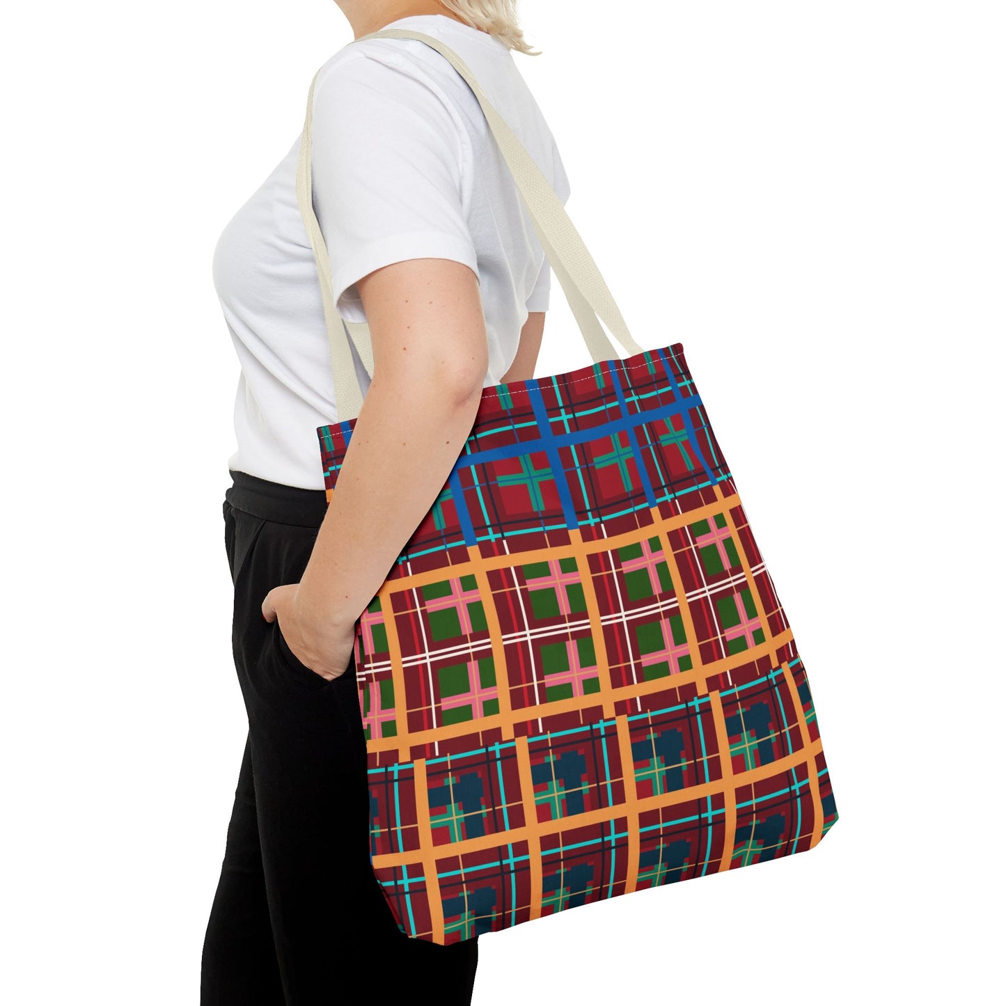 Multi Plaid No. 1 Everyday Tote