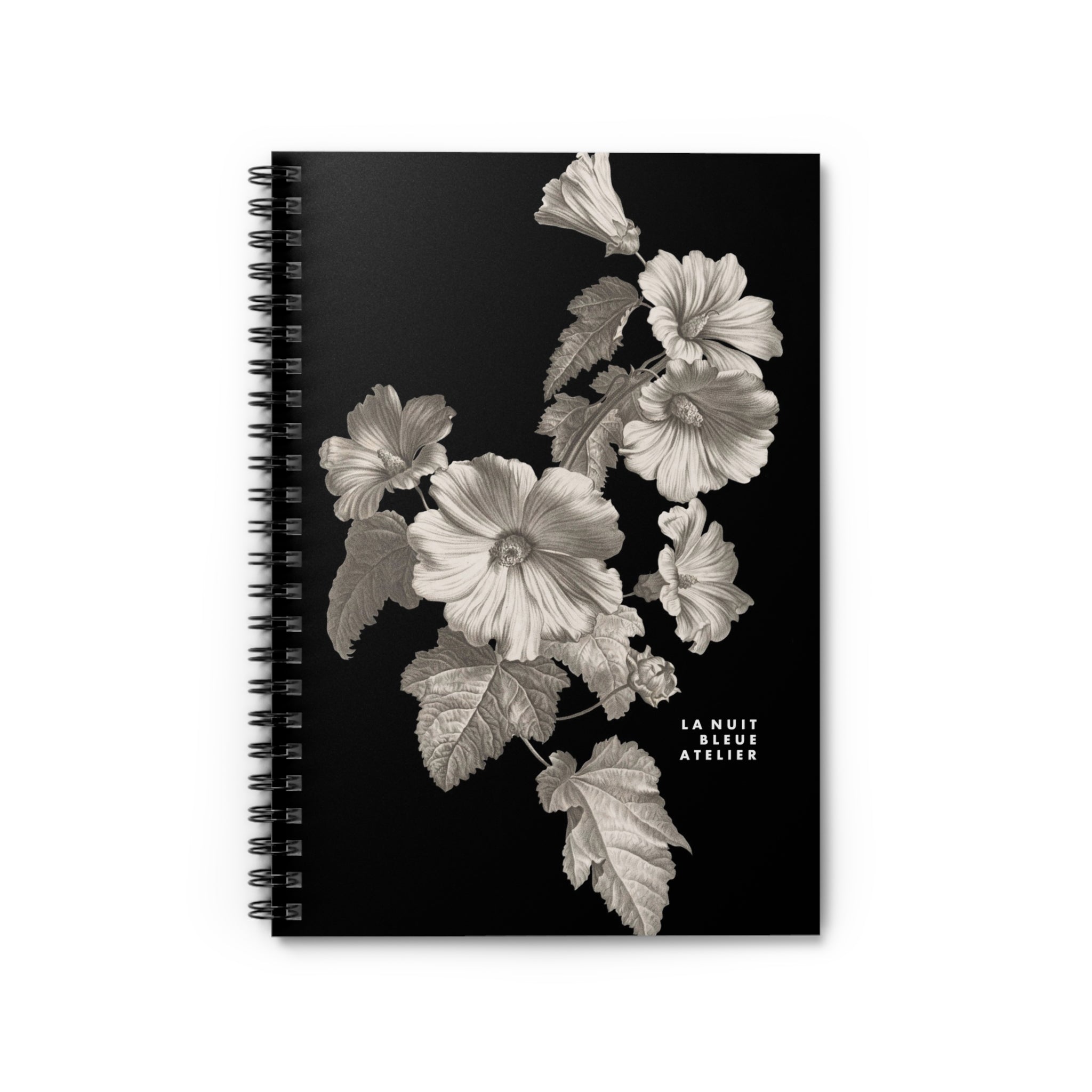 Noir Botanica No. 1 Spiral Notebook