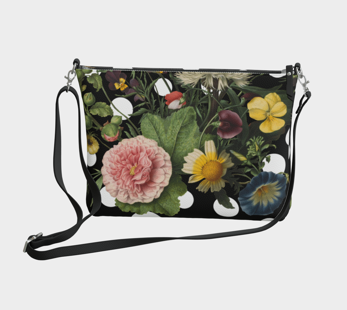 Botanica Pop Vegan Leather Crossbody Purse