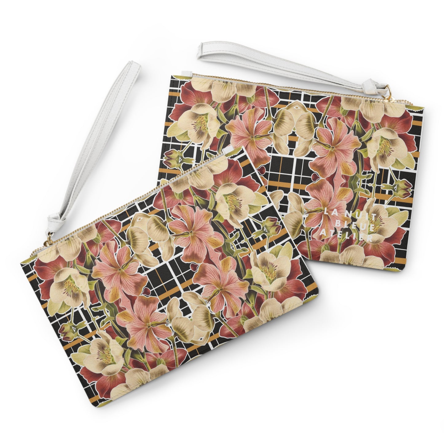 Botanica Plaid No. 1 Vegan Leather Wristlet