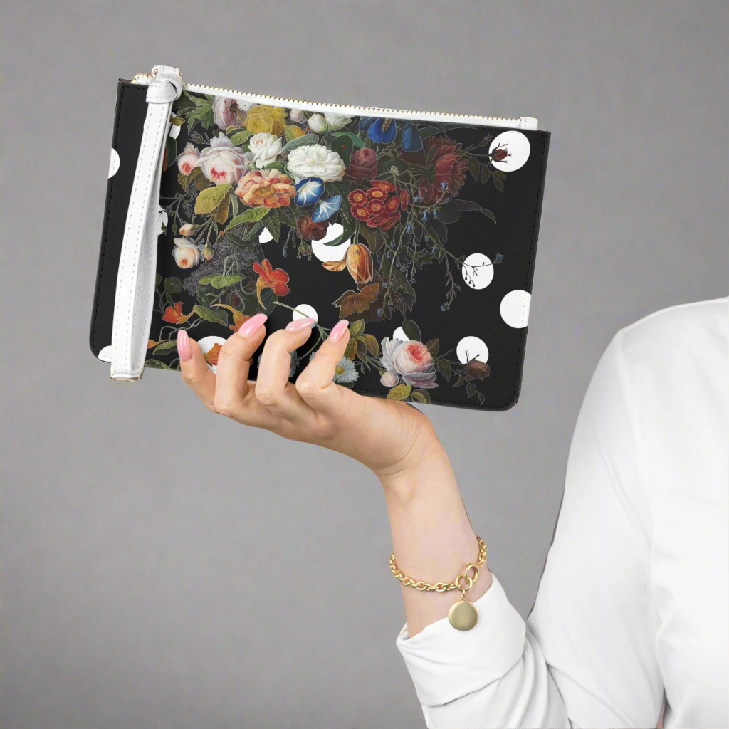 Dutch Redux No. 1 Pop Vegan Leather Wristlet