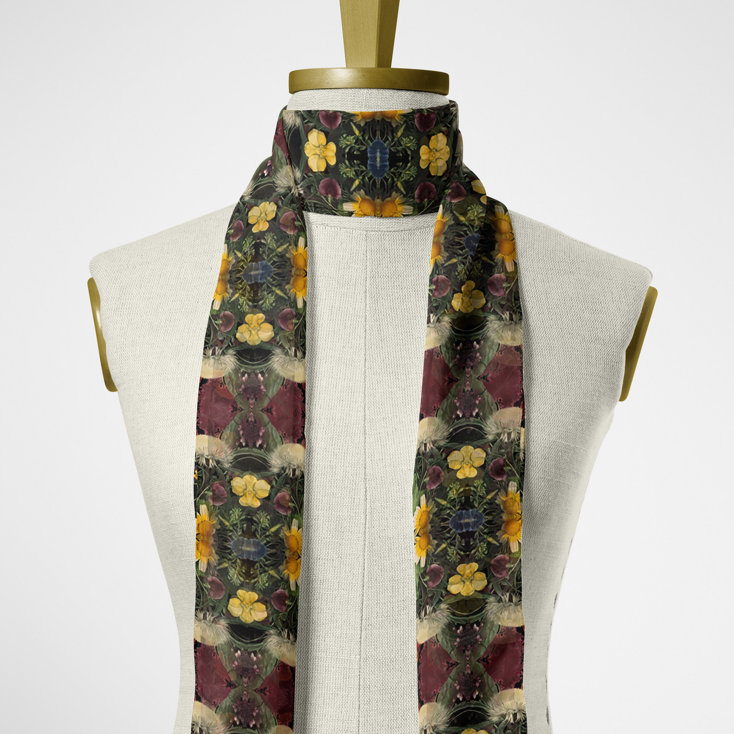 Botanica No. 1 Chiffon Long Scarf