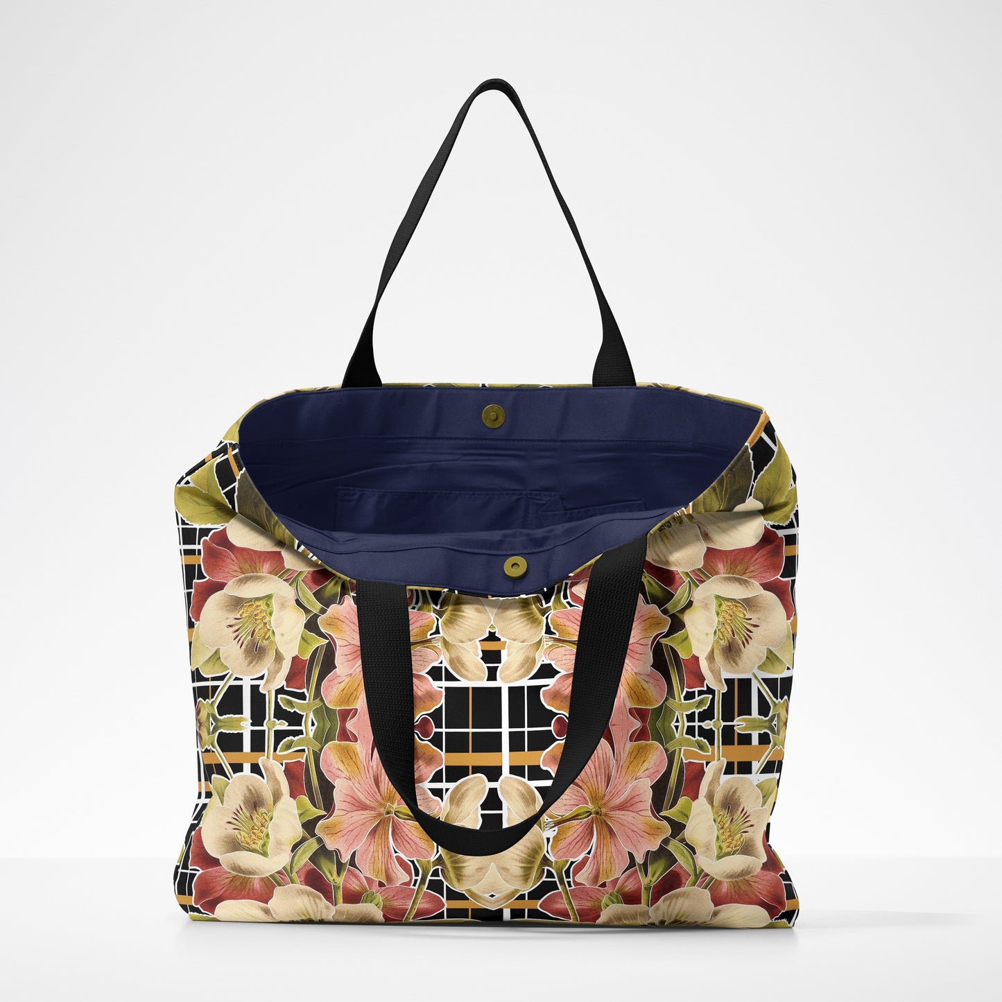 Botanica Plaid No. 1 Deluxe Market Tote