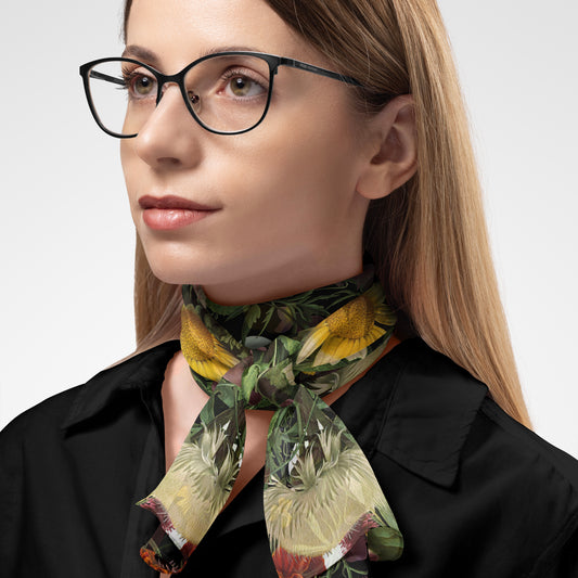 Botanica Pop Chiffon Long Scarf