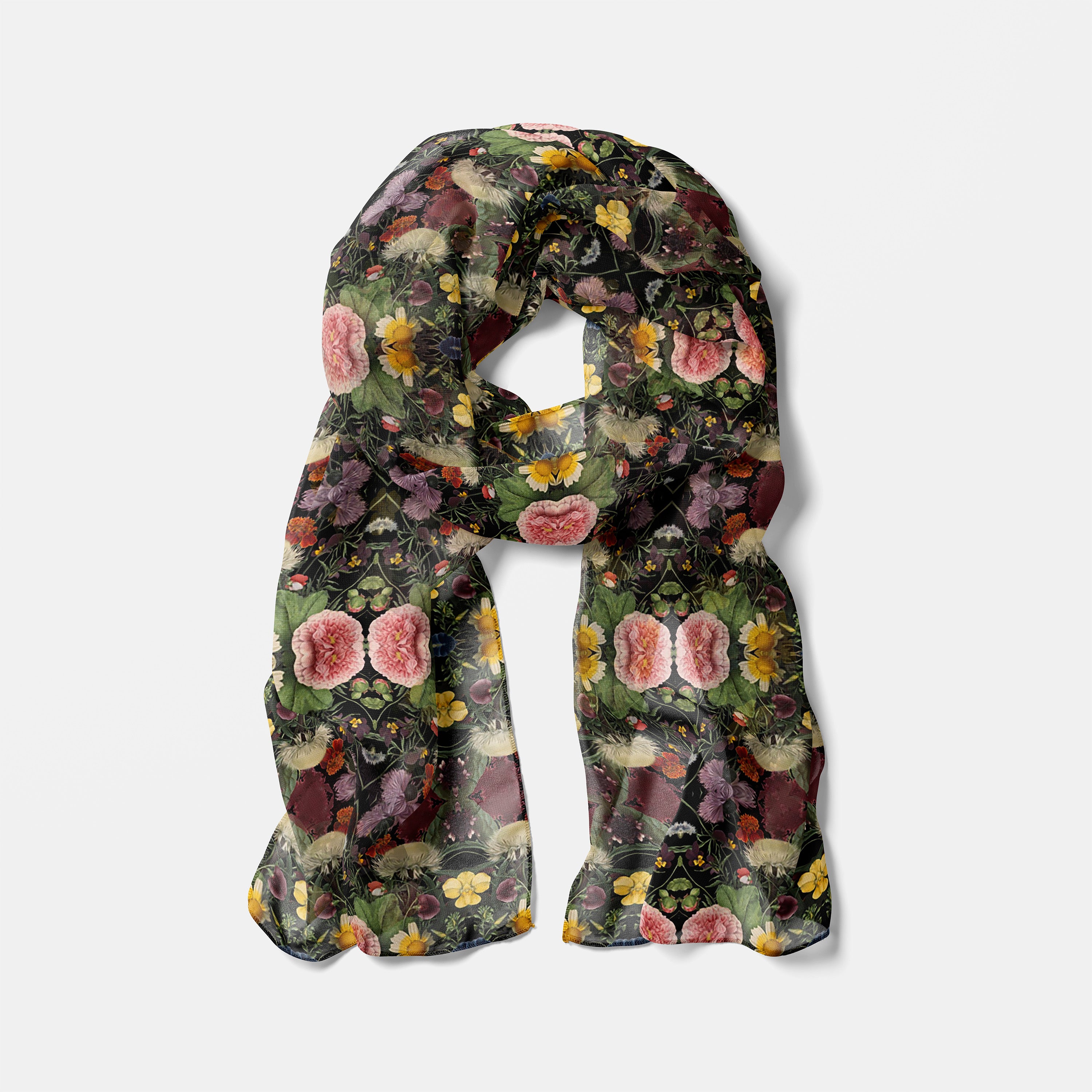 Botanica No. 1 Chiffon Long Scarf