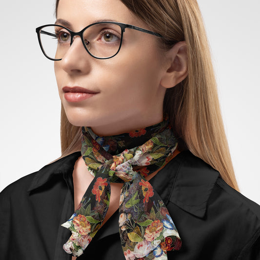 Dutch Redux No. 1.2 Chiffon Long Scarf