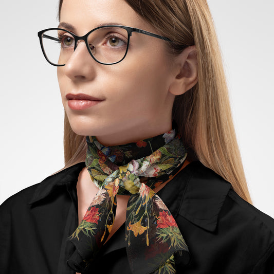 Dutch Redux No. 1 Chiffon Long Scarf