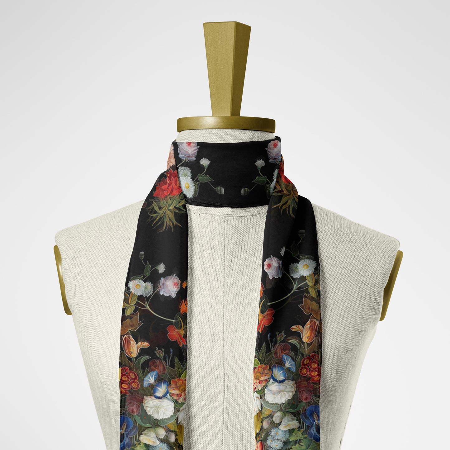 Dutch Redux No. 1 Chiffon Long Scarf