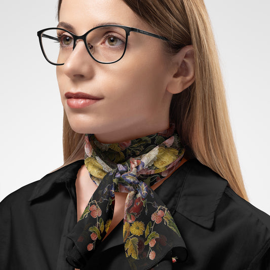 Dutch Redux No. 2.2 Chiffon Long Scarf