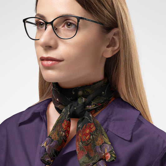 Dutch Redux No. 2 Chiffon Long Scarf