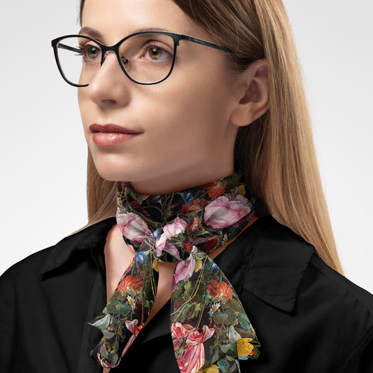 Dutch Redux No. 3.2 Chiffon Long Scarf