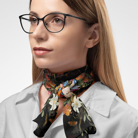 Dutch Redux No. 3 Chiffon Long Scarf