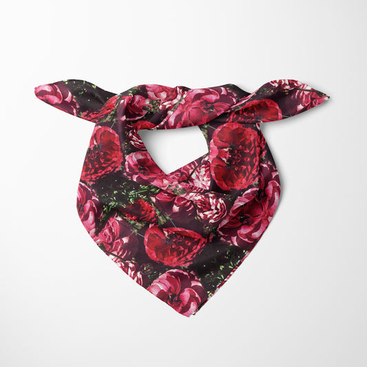 Floralis No. 25 Chiffon Square Scarf