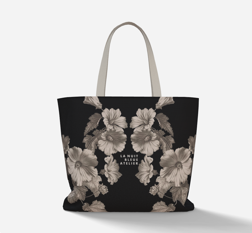 Noir Botanica No. 1.2 Everyday Market Tote