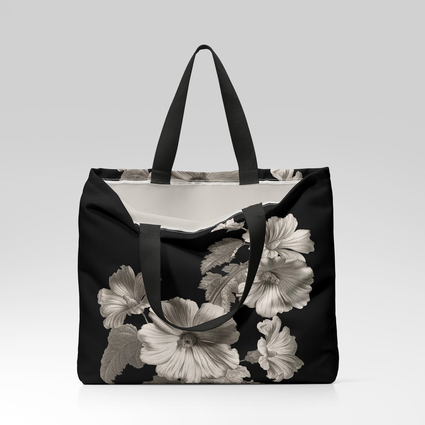 Noir Botanica No. 1 Everyday Market Tote