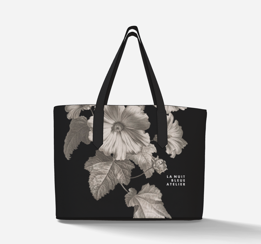 Noir Botanica No. 1 Vegan Leather Tote