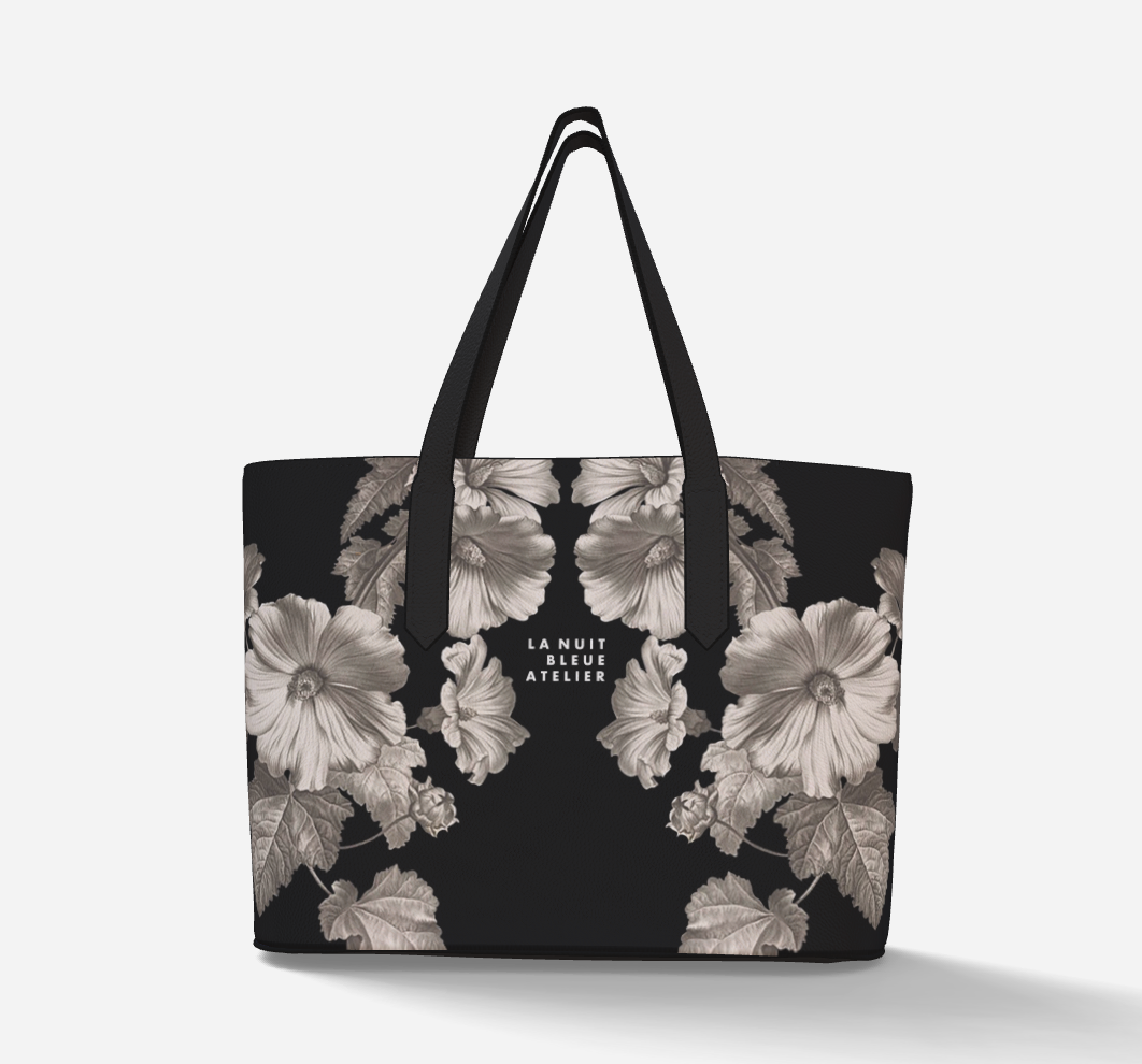 Noir Botanica No. 1.2 Vegan Leather Tote