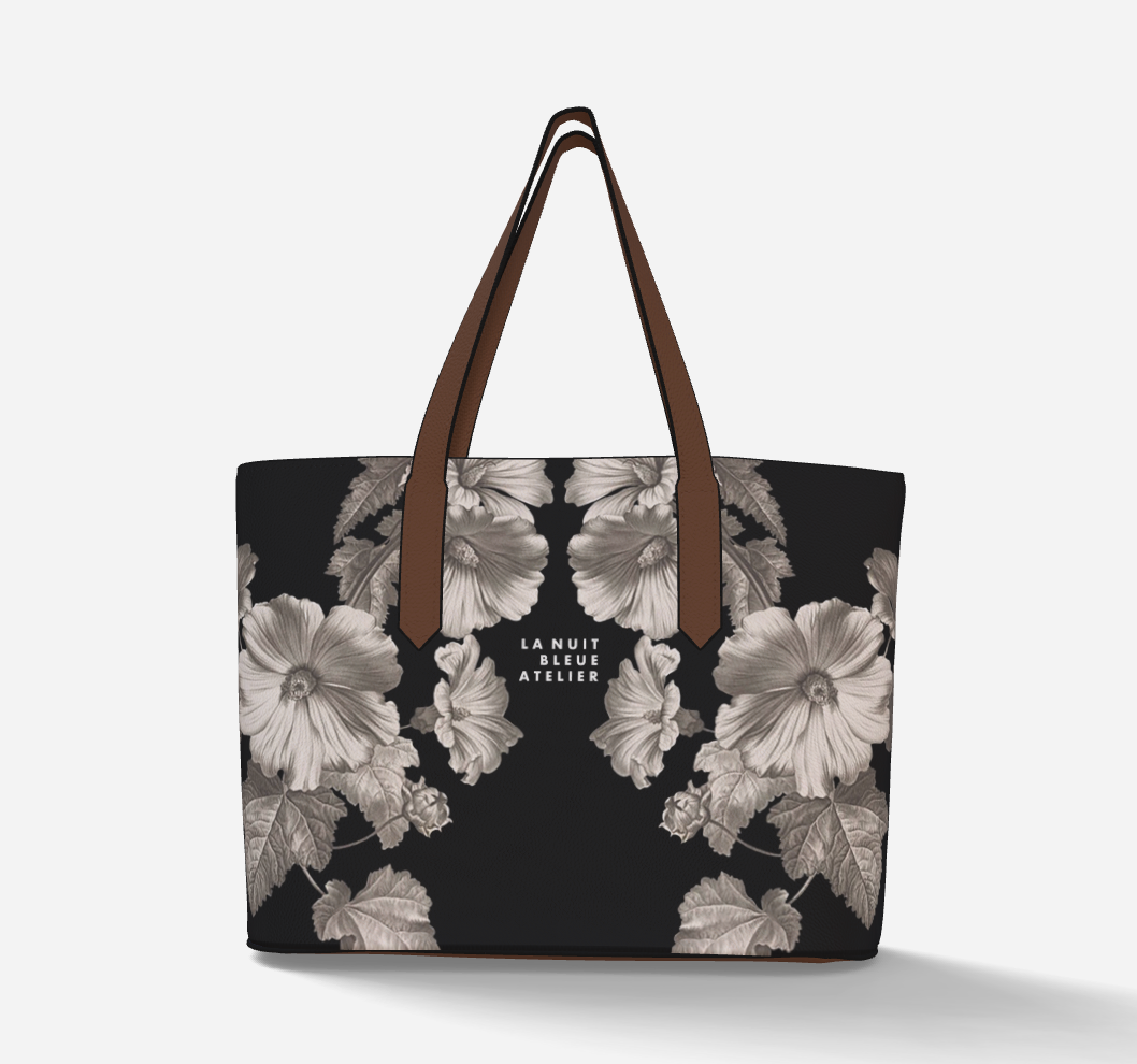 Noir Botanica No. 1.2 Vegan Leather Tote