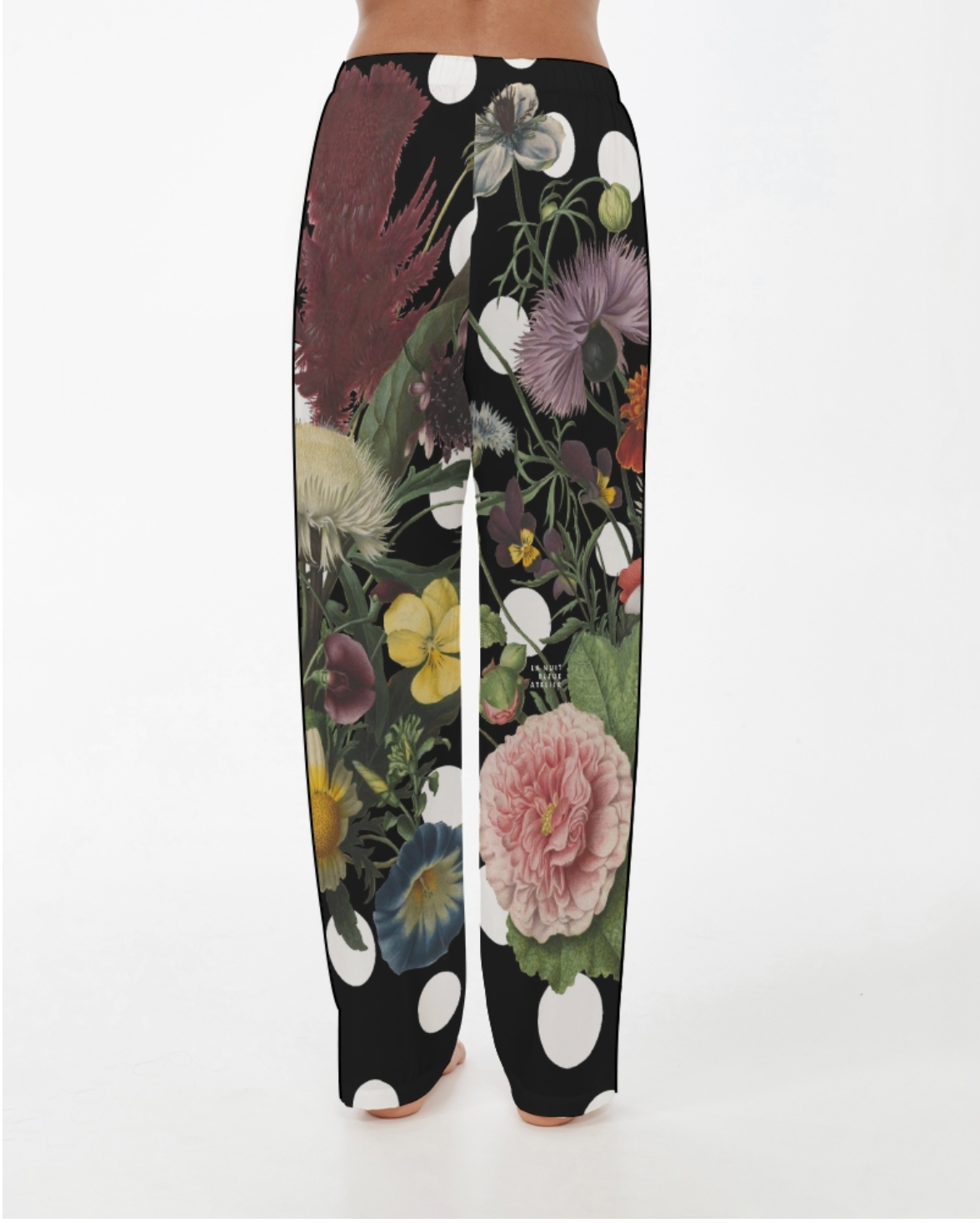 Botanica Pop Women's Silky Satin Pajama Pants
